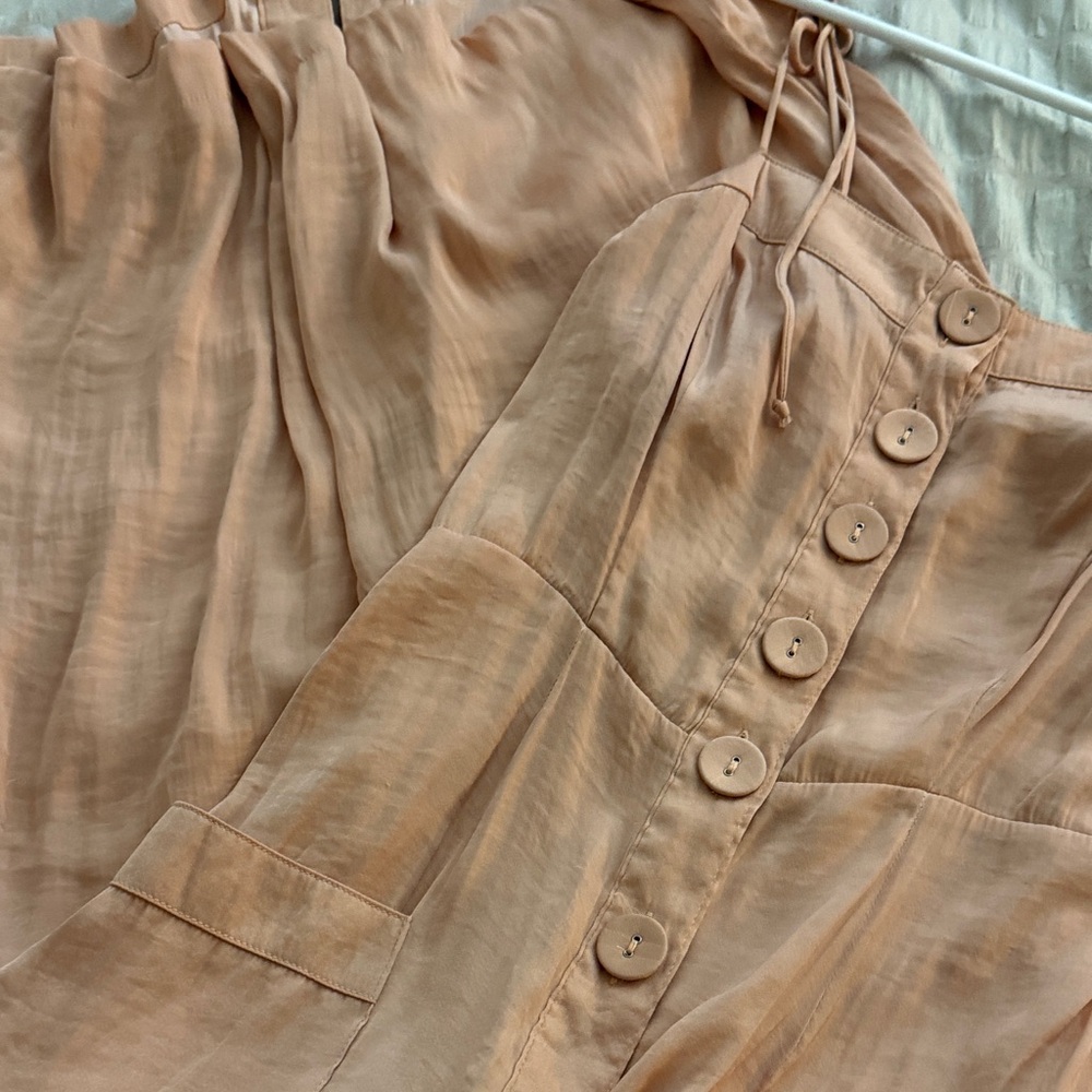 Urban outfitters Peach Button Down dress - boho - small - Picture 10 of 10